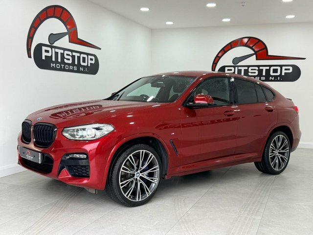 BMW X4 30D M Sport Suv Red