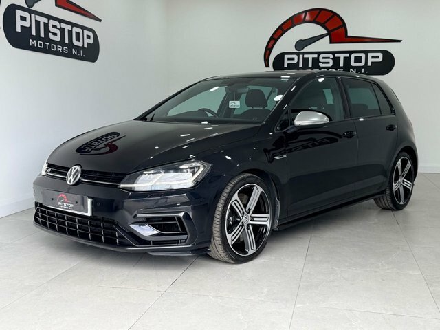 Volkswagen Golf Tsi R Hatchback WN19NWM Black #2