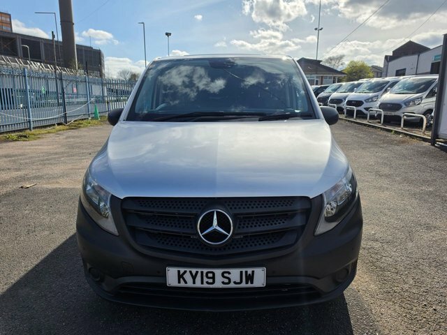Mercedes-Benz Vito 2.1 114 Cdi Pure Lwb Rwd L2 136 Bhp Euro 6 KY19SJW Silver #5