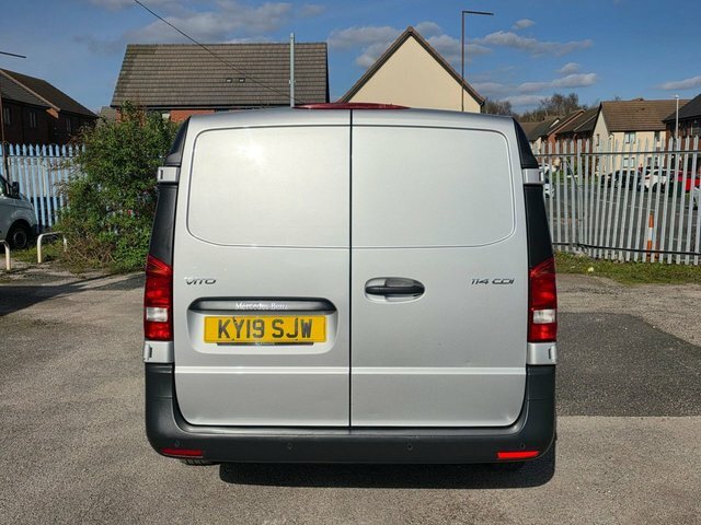 Mercedes-Benz Vito 2.1 114 Cdi Pure Lwb Rwd L2 136 Bhp Euro 6 KY19SJW Silver #6