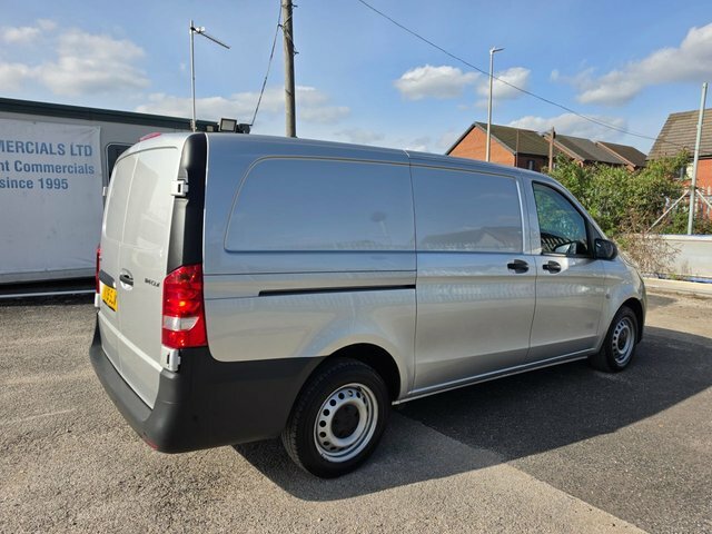 Mercedes-Benz Vito 2.1 114 Cdi Pure Lwb Rwd L2 136 Bhp Euro 6 KY19SJW Silver #4