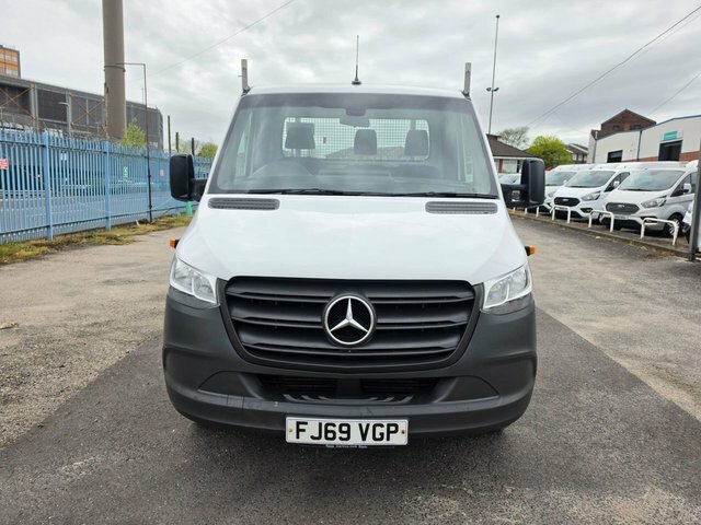 Mercedes-Benz Sprinter 2.1 316 Cdi Lwb 16.5Ft Dropside Rwd L3 163 Bhp Eu FJ69VGP White