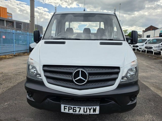 Mercedes-Benz Sprinter 2.1 314 Cdi Lwb 16.5Ft Dropside Rwd L3 140 Bhp Eu FP67UYW White #3