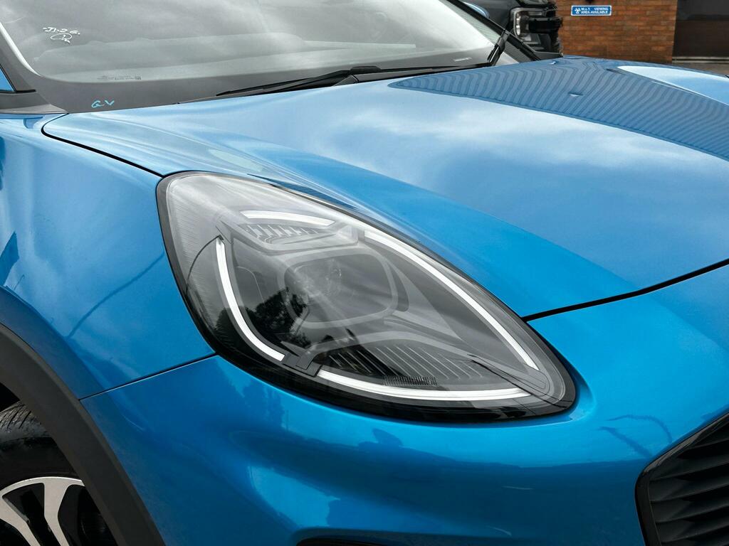 Ford Puma 1.0T Ecoboost Mhev Titanium Dct Euro 6 Ss EA25GWO Blue #2