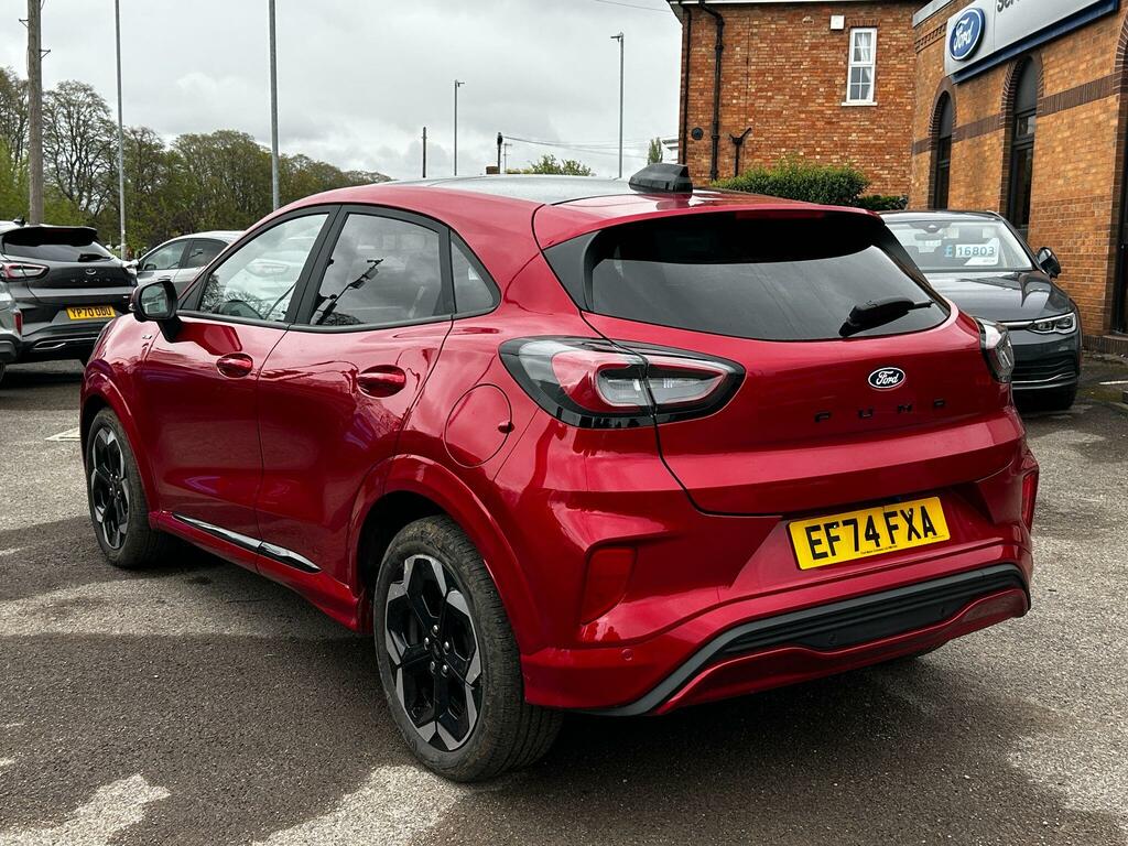 Ford Puma 1.0T Ecoboost Mhev St-line X Euro 6 Ss EF74FXA Red #5