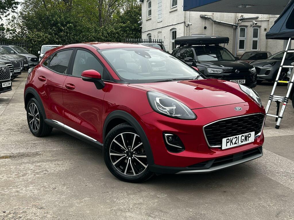 Ford Puma 1.0T Ecoboost Mhev Titanium Euro 6 Ss Red