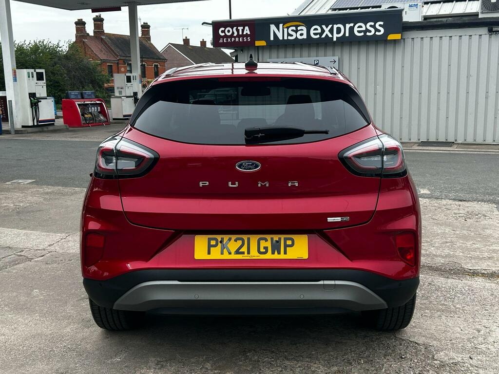 Ford Puma 1.0T Ecoboost Mhev Titanium Euro 6 Ss PK21GWP Red #6