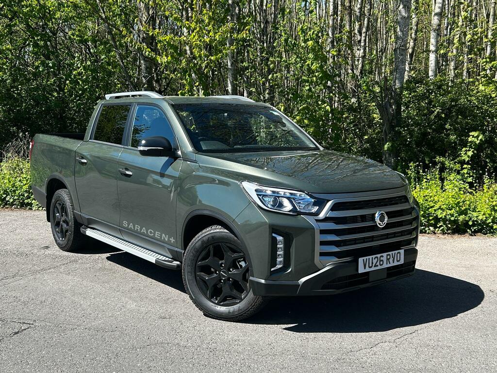 SsangYong Musso 2.2D Saracen Plus 4Wd Lwb Euro 6 Green