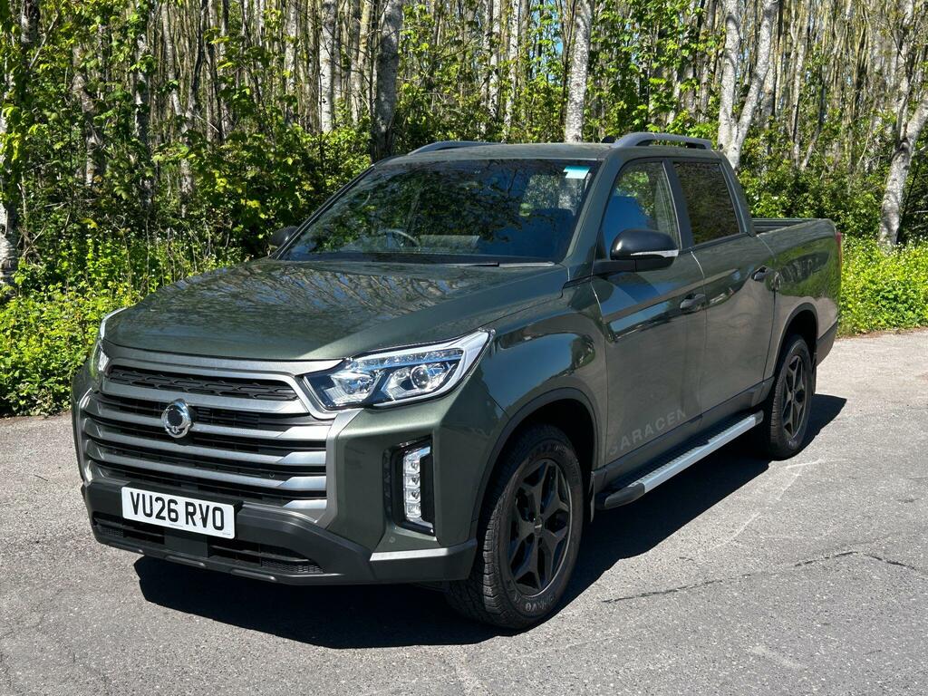 SsangYong Musso 2.2D Saracen Plus 4Wd Lwb Euro 6 VU26RVO Green #6