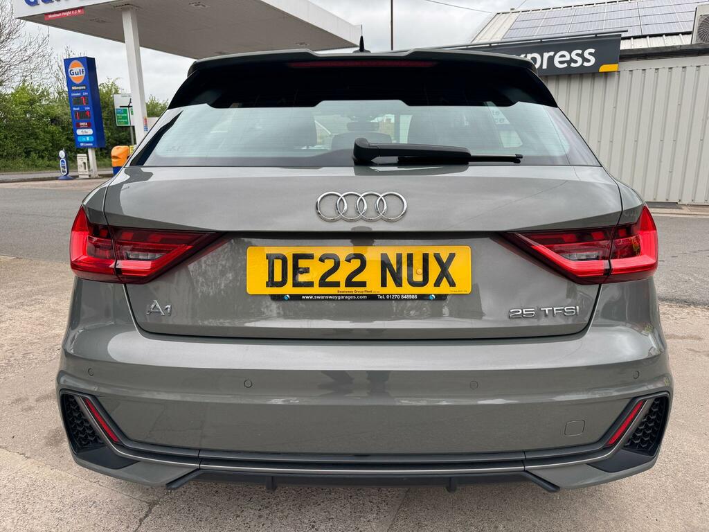 Audi A1 1.0 Tfsi 25 S Line Sportback Euro 6 Ss DE22NUX Grey #4