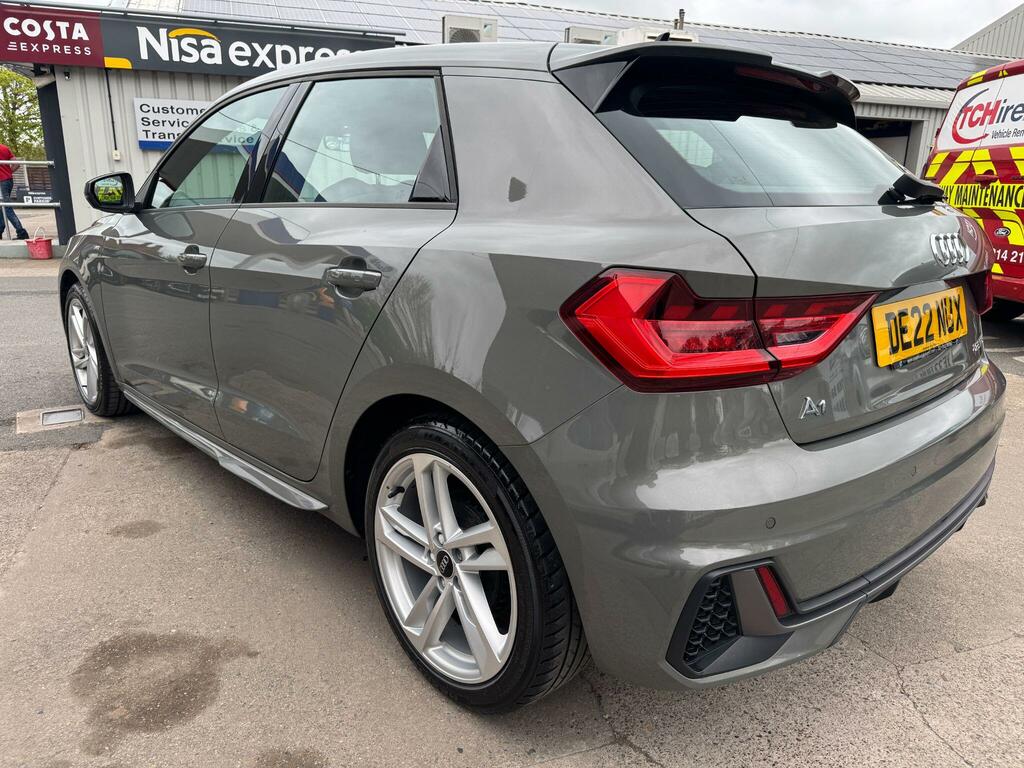 Audi A1 1.0 Tfsi 25 S Line Sportback Euro 6 Ss DE22NUX Grey #5