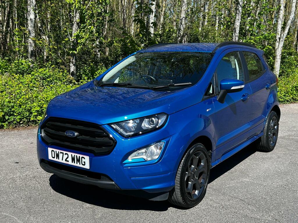 Ford Ecosport 1.0T Ecoboost St-line Euro 6 Ss OW72WMG Blue #3