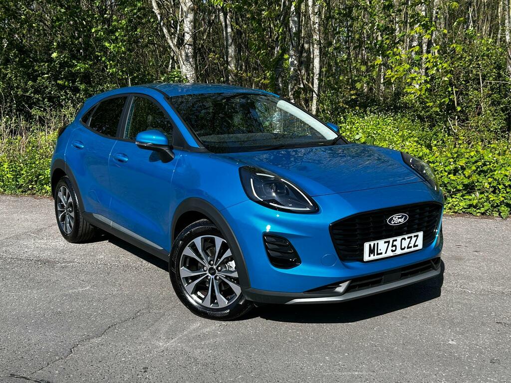 Ford Puma 1.0T Ecoboost Mhev Titanium Euro 6 Ss Blue