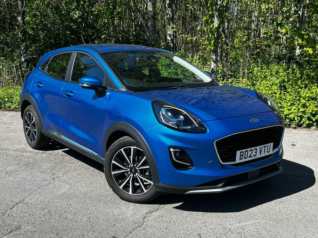 Ford Puma 1.0T Ecoboost Mhev Titanium Euro 6 Ss Blue