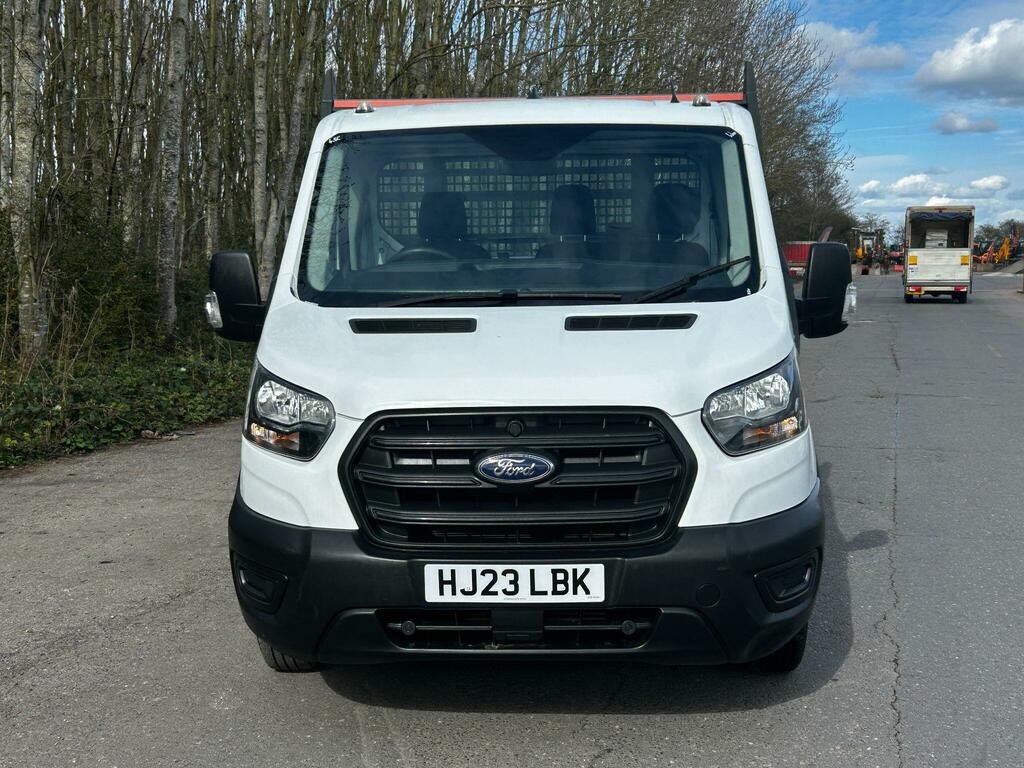 Ford Transit Custom 2.0 350 Ecoblue Leader Premium Dropside HJ23LBK White #2