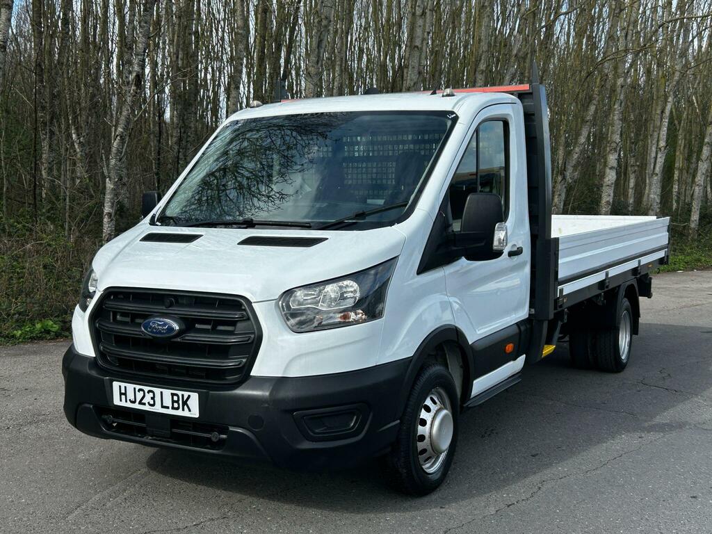 Ford Transit Custom 2.0 350 Ecoblue Leader Premium Dropside HJ23LBK White #5