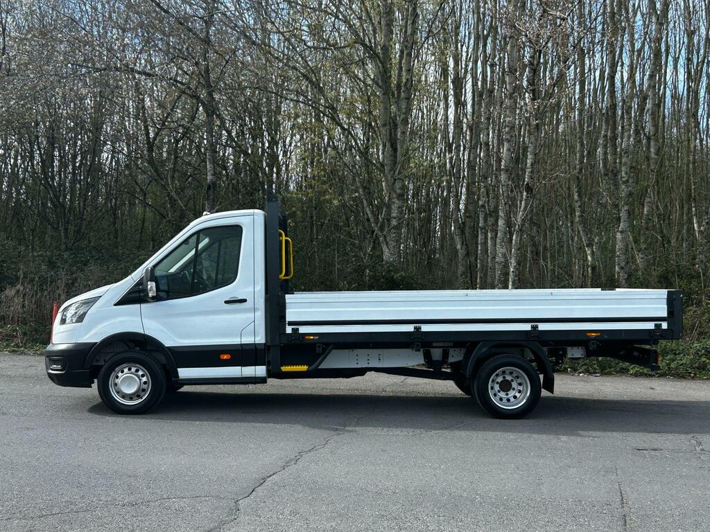 Ford Transit Custom 2.0 350 Ecoblue Leader Premium Dropside HJ23LBK White #4