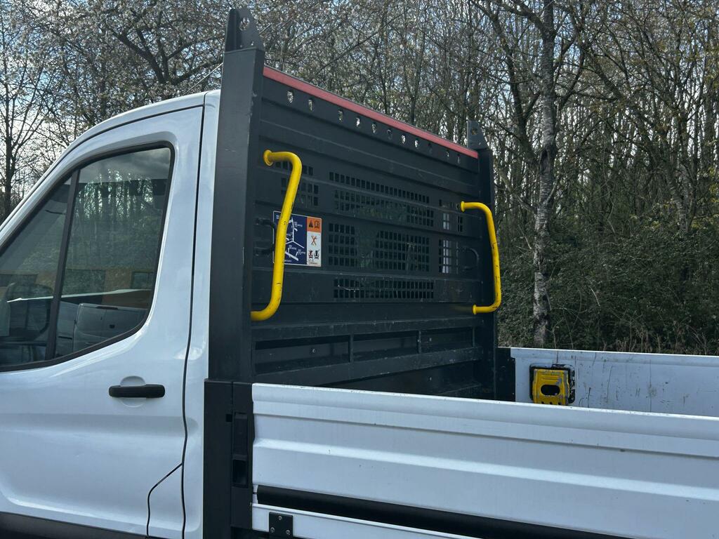 Ford Transit Custom 2.0 350 Ecoblue Leader Premium Dropside HJ23LBK White #6