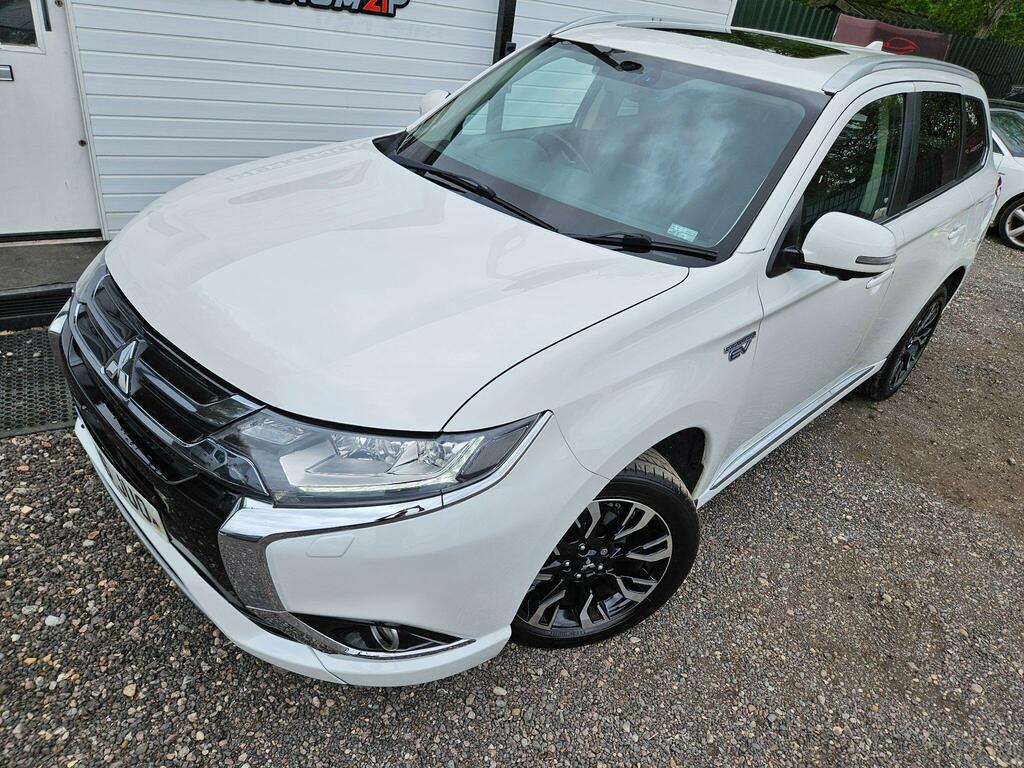 Mitsubishi Outlander 2.0H 12Kwh Gx4h Cvt 4Wd Euro 6 Ss WX16JUO White #5