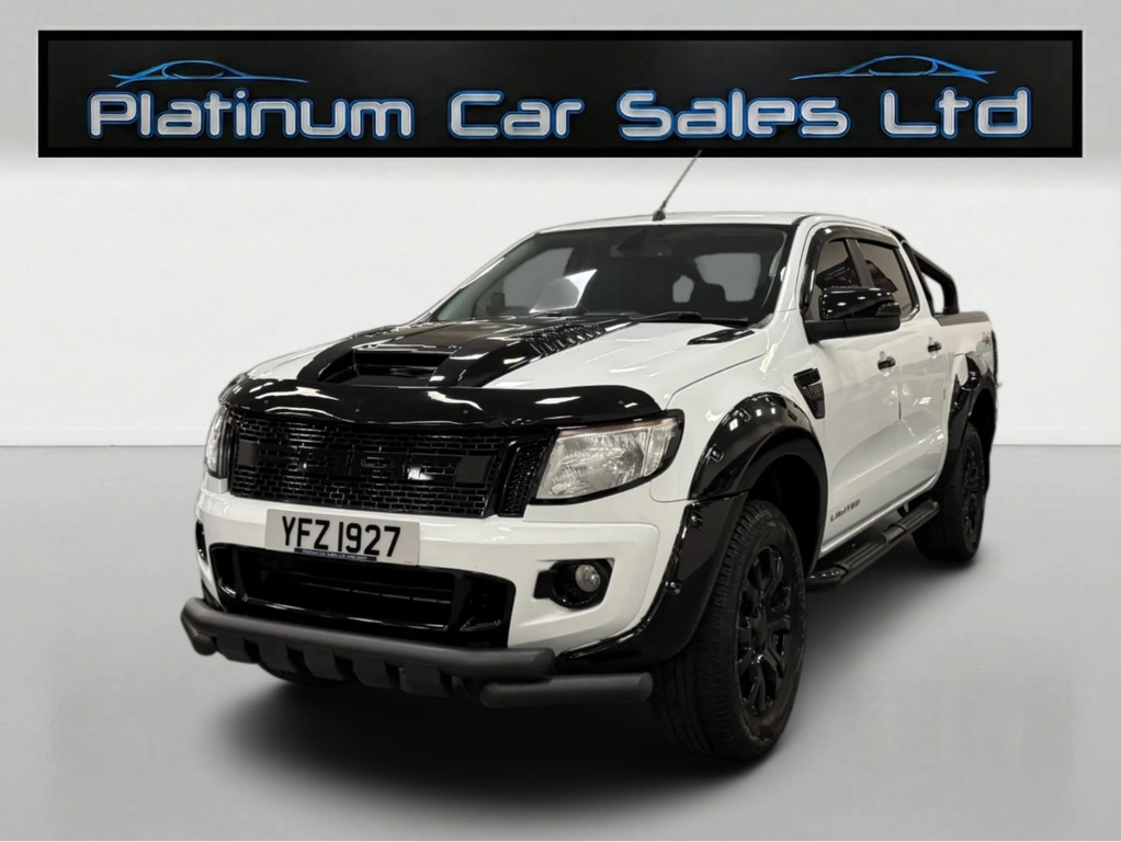 Ford Ranger Limited 4X4 Dcb Fat Pack YFZ1927 White #3