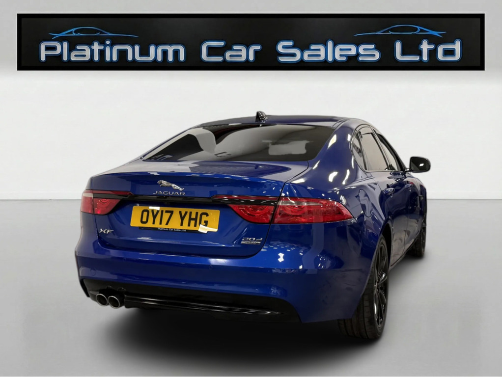 Jaguar XF D Portfolio Awd Black Pack OY17YHG Blue #4