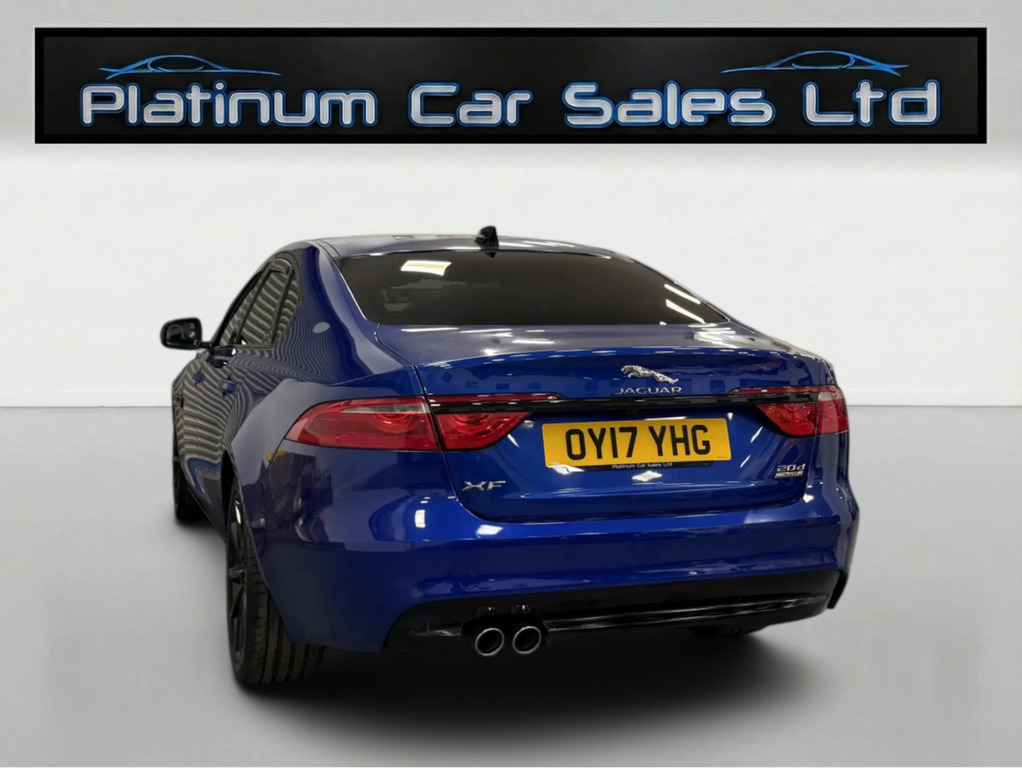Jaguar XF D Portfolio Awd Black Pack OY17YHG Blue #5