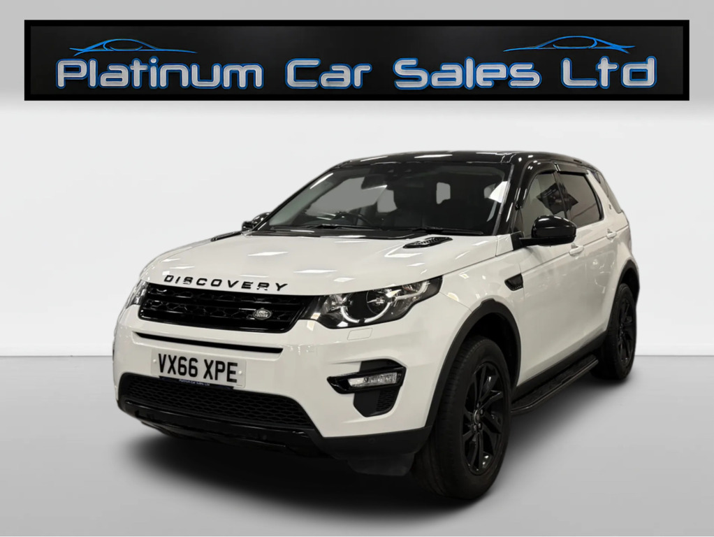Land Rover Discovery Sport Td4 Se Tech Black Pack 7 Seater VX66XPE White #2