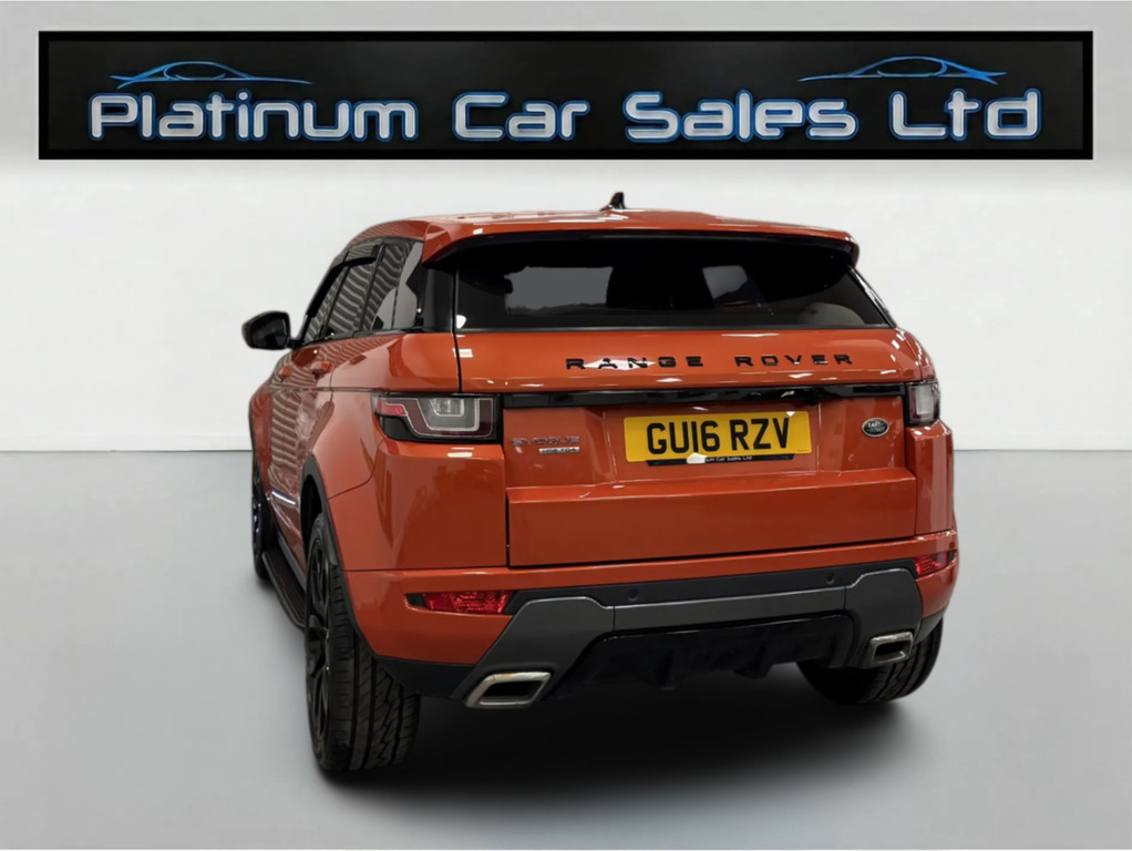 Land Rover Range Rover Evoque Td4 Hse Dynamic Black Pack GU16RZV Orange #6