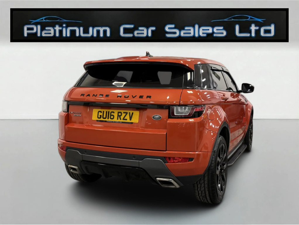 Land Rover Range Rover Evoque Td4 Hse Dynamic Black Pack GU16RZV Orange #5