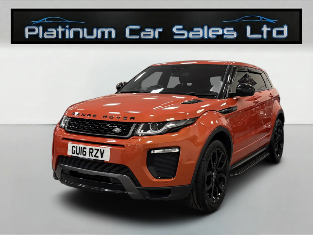 Land Rover Range Rover Evoque Td4 Hse Dynamic Black Pack GU16RZV Orange #2
