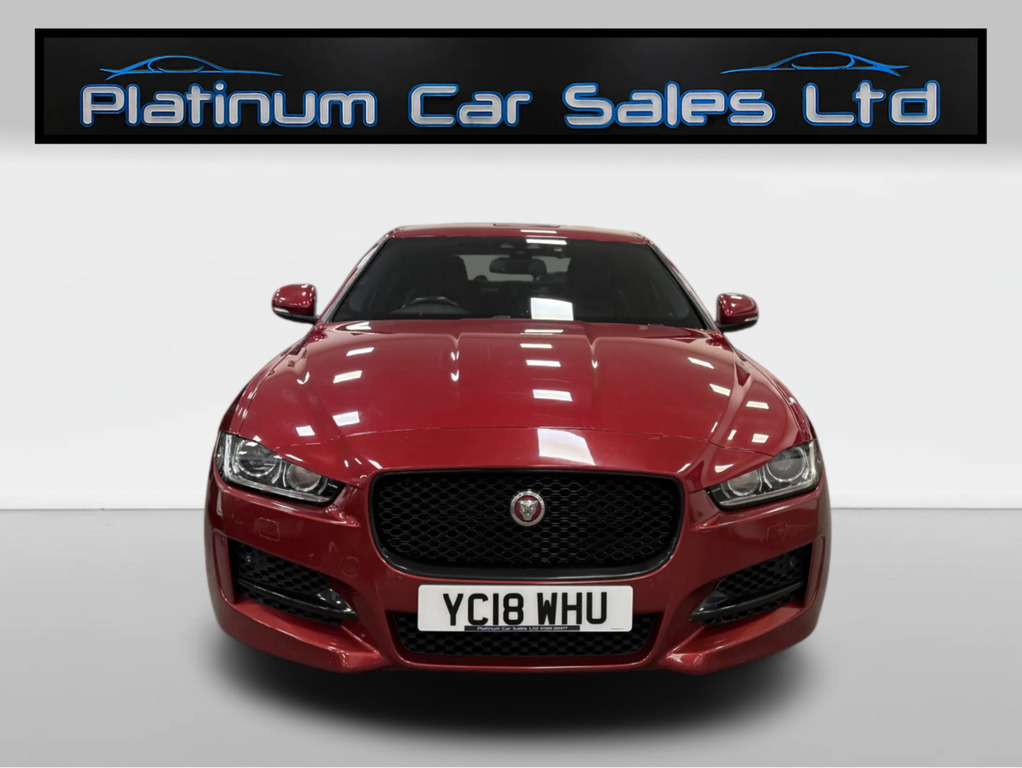 Jaguar XE R-sport Black Pack YC18WHU Red #2