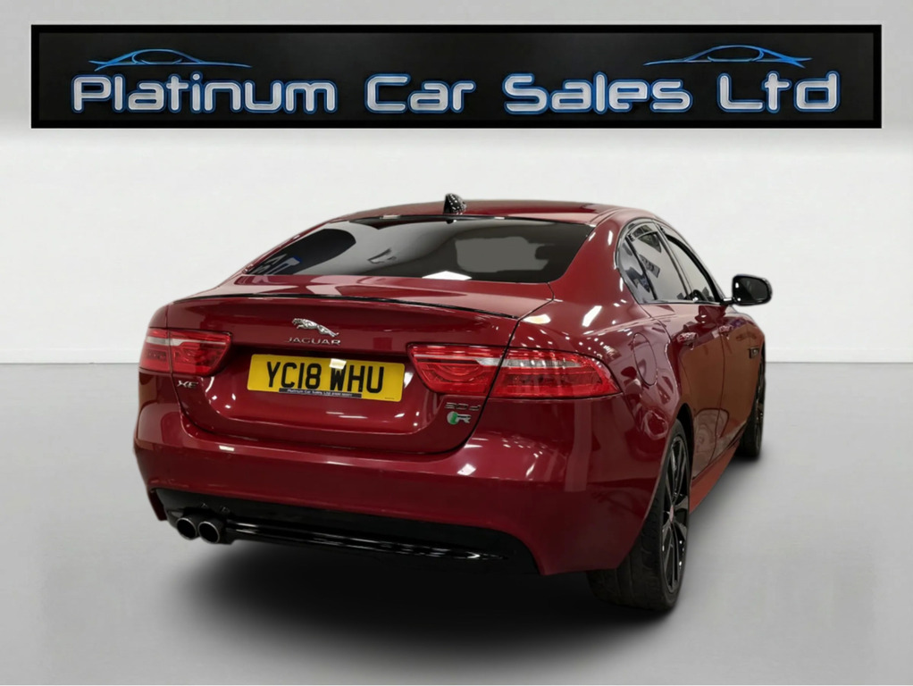 Jaguar XE R-sport Black Pack YC18WHU Red #4