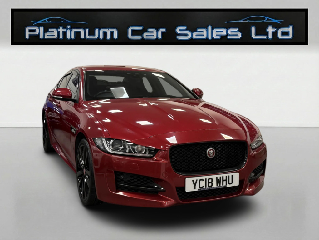 Jaguar XE R-sport Black Pack Red