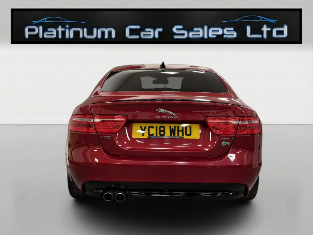 Jaguar XE R-sport Black Pack YC18WHU Red #6