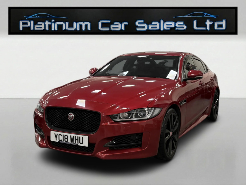 Jaguar XE R-sport Black Pack YC18WHU Red #3