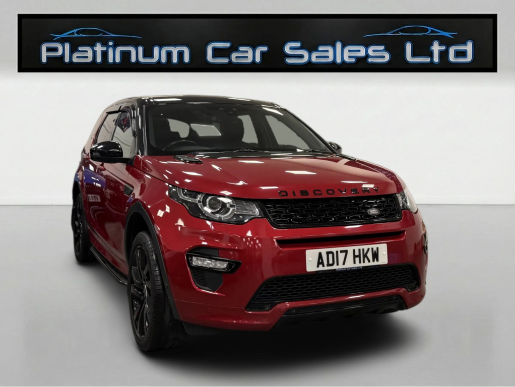Land Rover Discovery Sport Td4 Hse Dynamic Luxury 7 Seater Red