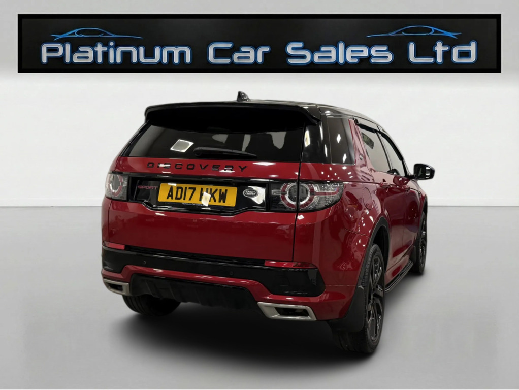 Land Rover Discovery Sport Td4 Hse Dynamic Luxury 7 Seater AD17HKW Red #5