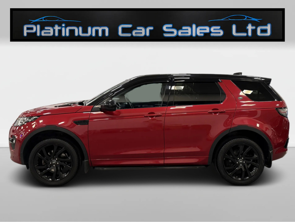 Land Rover Discovery Sport Td4 Hse Dynamic Luxury 7 Seater AD17HKW Red #4