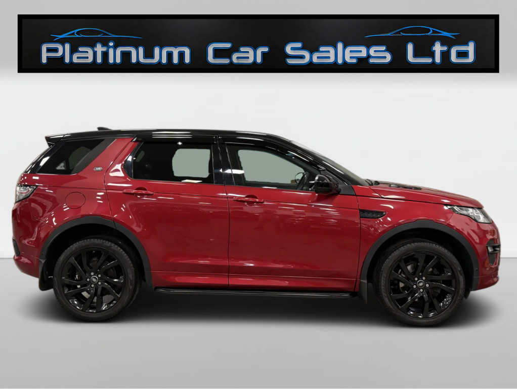 Land Rover Discovery Sport Td4 Hse Dynamic Luxury 7 Seater AD17HKW Red #3
