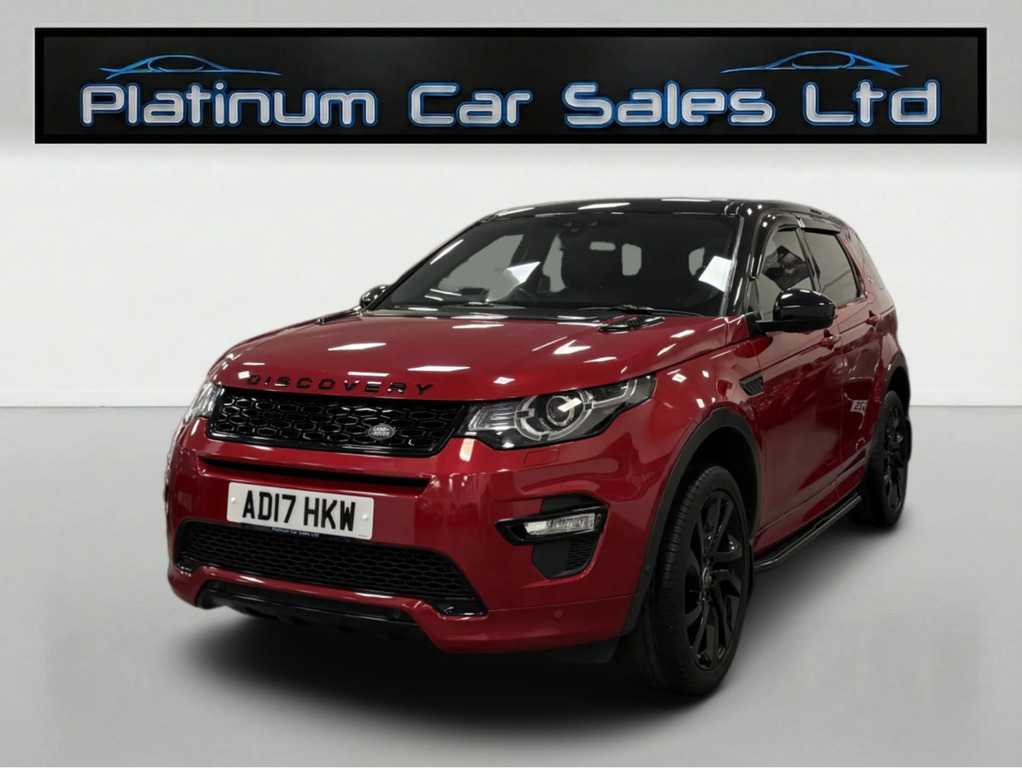 Land Rover Discovery Sport Td4 Hse Dynamic Luxury 7 Seater AD17HKW Red #2