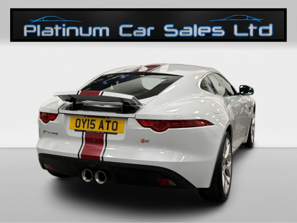 Jaguar F-Type V6 Sc Coupe OY15ATO White #6