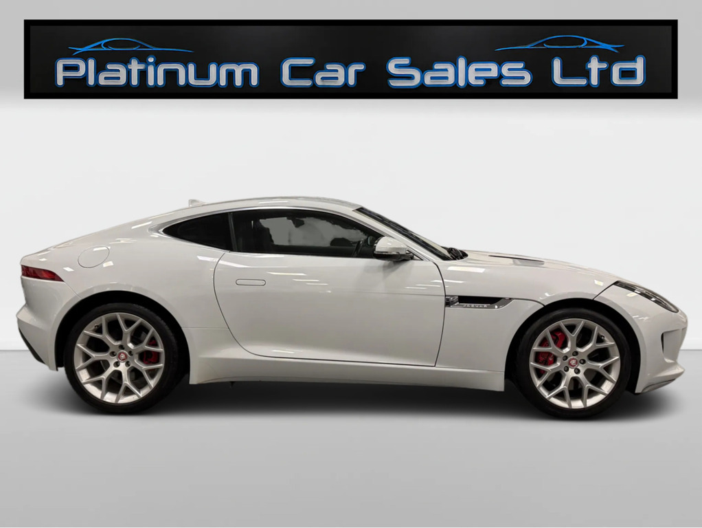 Jaguar F-Type V6 Sc Coupe OY15ATO White #4