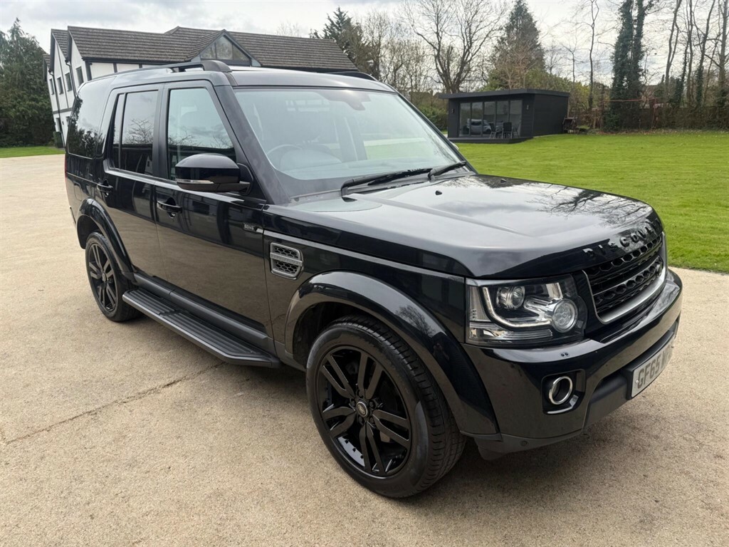 Land Rover Discovery 3.0 4 Sd V6 Hse Luxury 4Wd Euro 6 Ss Black