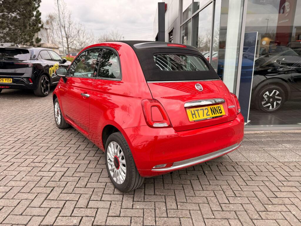 Fiat 500C 1.0 Mhev Red Euro 6 Ss HT72NNB Red #3