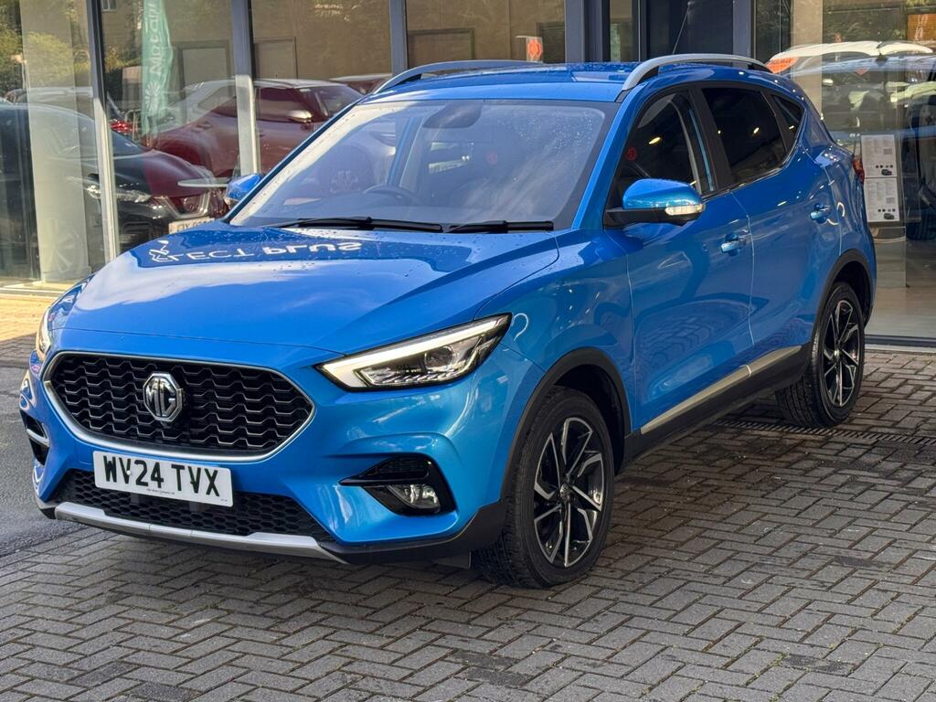 MG ZS 1.5 Vti-tech Exclusive Euro 6 Ss WV24TVX Blue #3