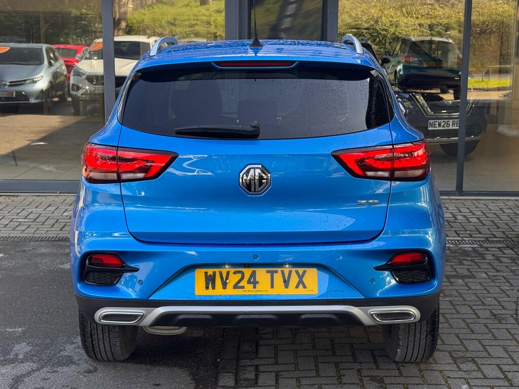 MG ZS 1.5 Vti-tech Exclusive Euro 6 Ss WV24TVX Blue #5