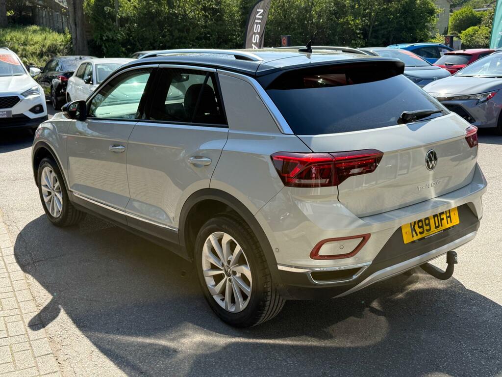 Volkswagen T-Roc 1.5 Tsi Style Dsg Euro 6 Ss White #4
