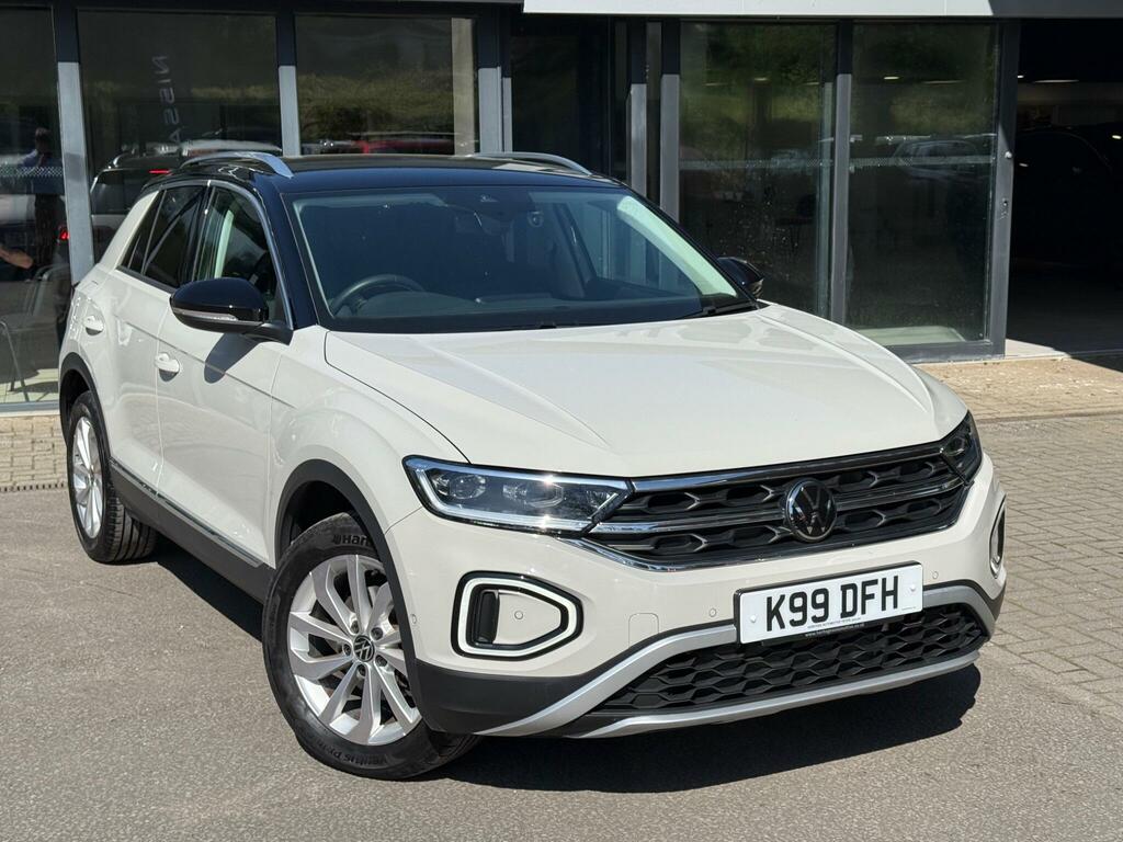 Volkswagen T-Roc 1.5 Tsi Style Dsg Euro 6 Ss White