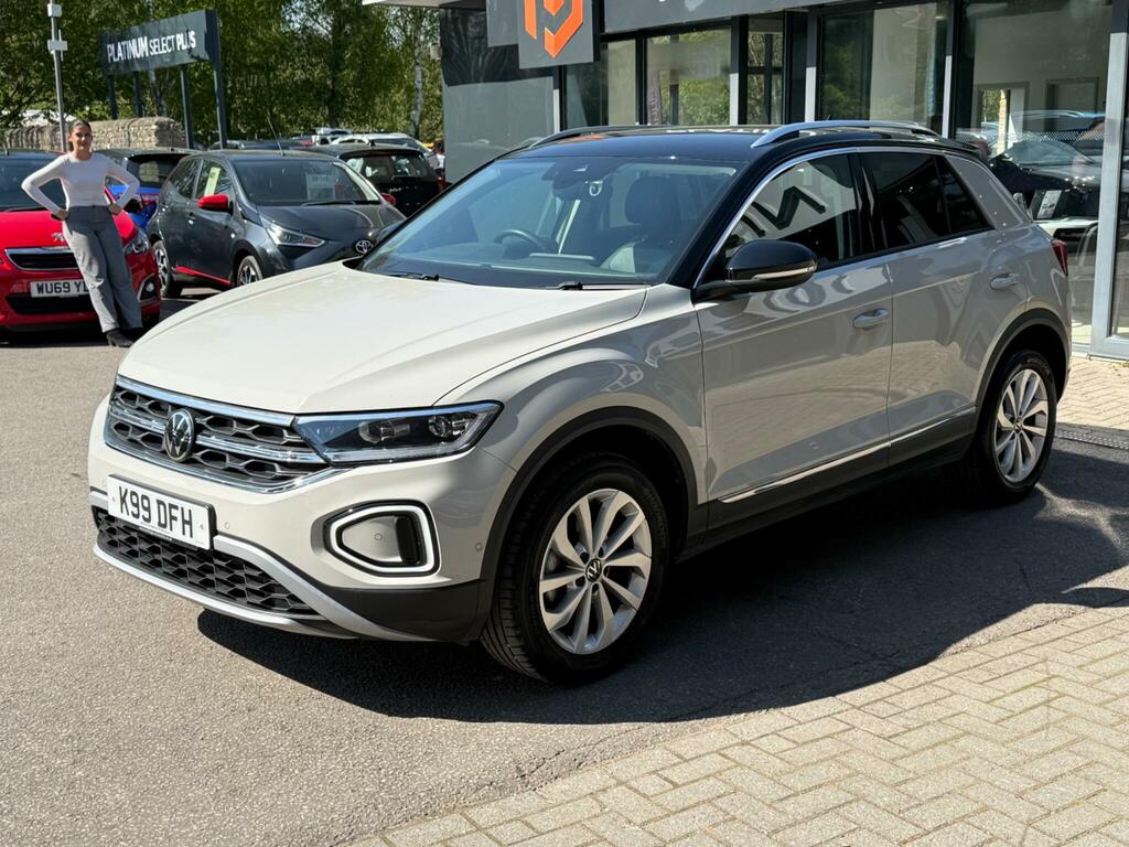 Volkswagen T-Roc 1.5 Tsi Style Dsg Euro 6 Ss White #3