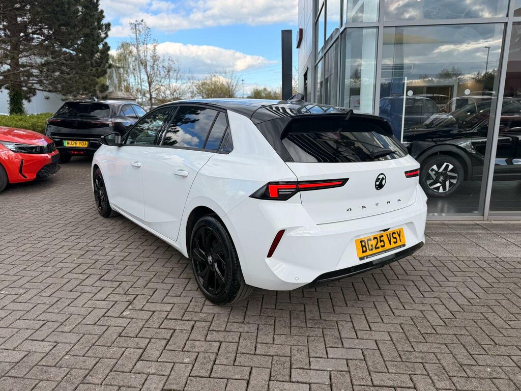 Vauxhall Astra 1.2 Turbo Gs Euro 6 Ss BG25VSY White #3